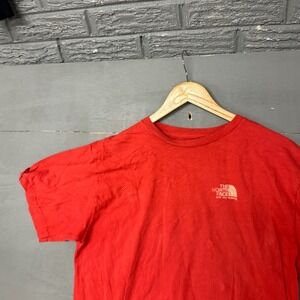 The North Face A5 Series Mens Medium Red Graphic T-Shirt Spring 2008 Mountain